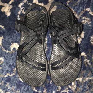 Black Y2 Chaco Sandals